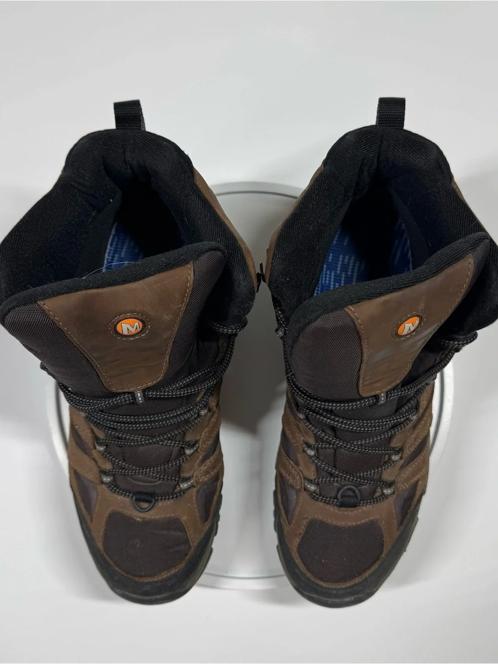Merrell Men's Moab 3 Apex Mid Bracken Waterproof Hiking Boots Vibram Mens 12